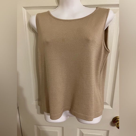 St. John Tops - St. John Gold Knit Tank